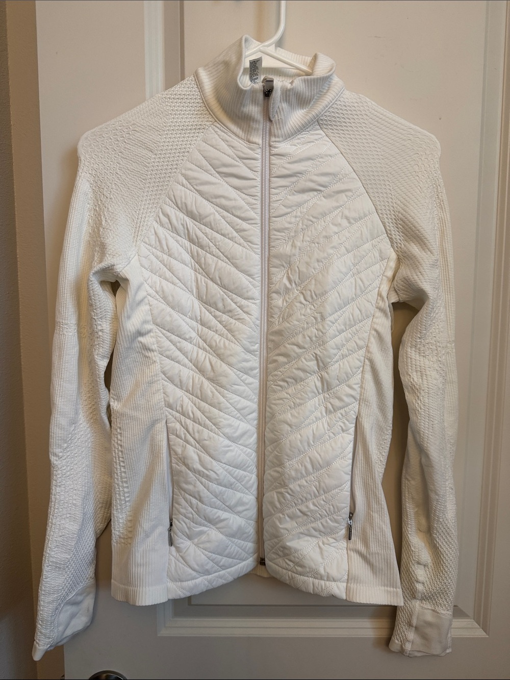 Athleta Women’s White Flurry Jacket Size S